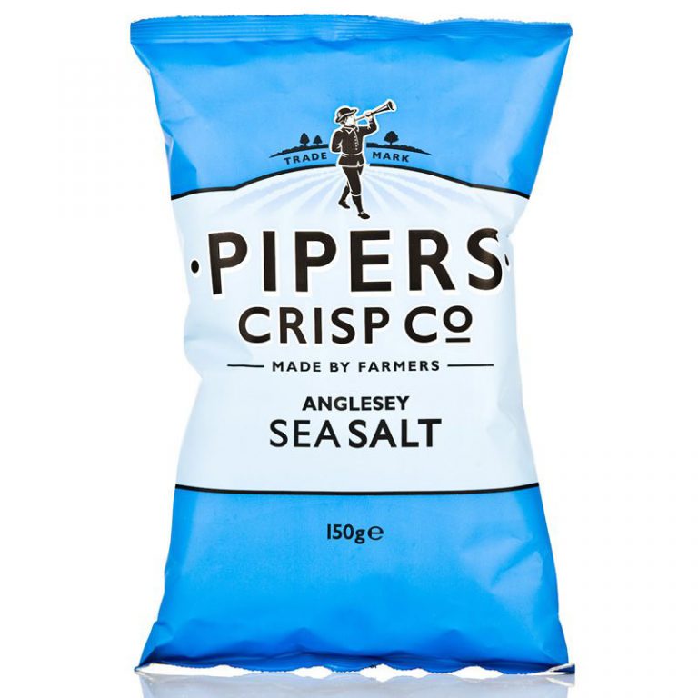 Pipers Sea Salt Crisps 150g Weetons Food Hall